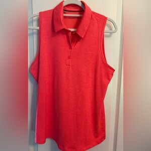 UNDER ARMOUR WOMEN'S SLEEVELESS GOLF POLO